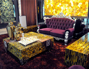 luxury stone funiture