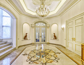 home marble floor design waterjet flooring design