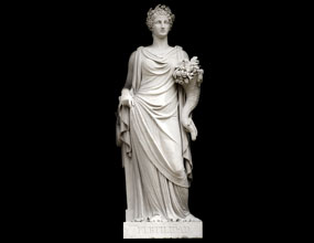 Beautiful Woman Garden Stone Sculpture