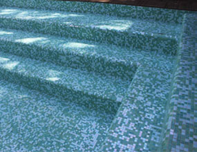 Mosaic Tile Crystal Glass Floor Swimming Pool Tiles Blue