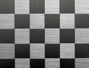 Venetian Glass And Metal Mosaic Tile