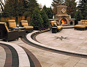 Paving Stones Granite Plaza Flooring