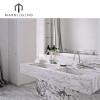 Italy Arabescato white Marble Slabs with light grey veins