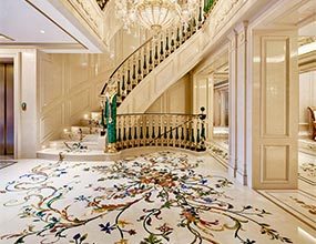 Wall Marble  Waterjet Decoration