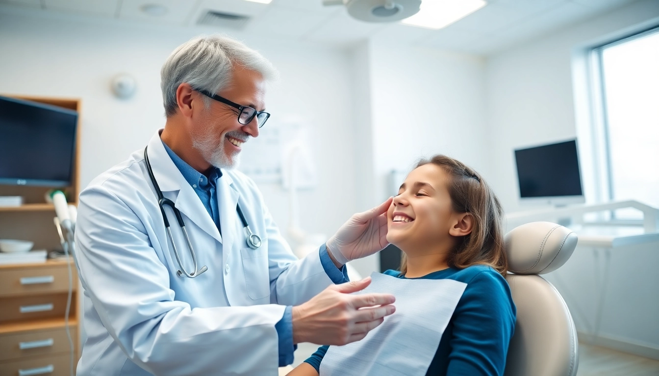 Orthodontist Myrtle Beach providing Invisalign treatment in a modern clinic environment.