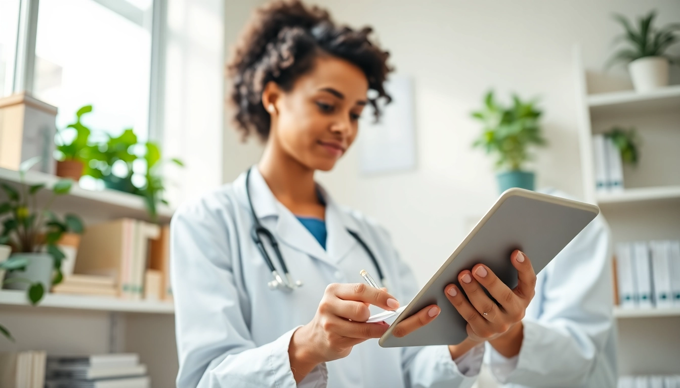 Write prescriptions using the best eprescription apps in a modern clinic environment.