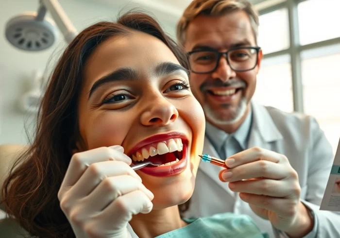Evaluate braces cost Myrtle Beach with an orthodontist in a bright clinic setting.